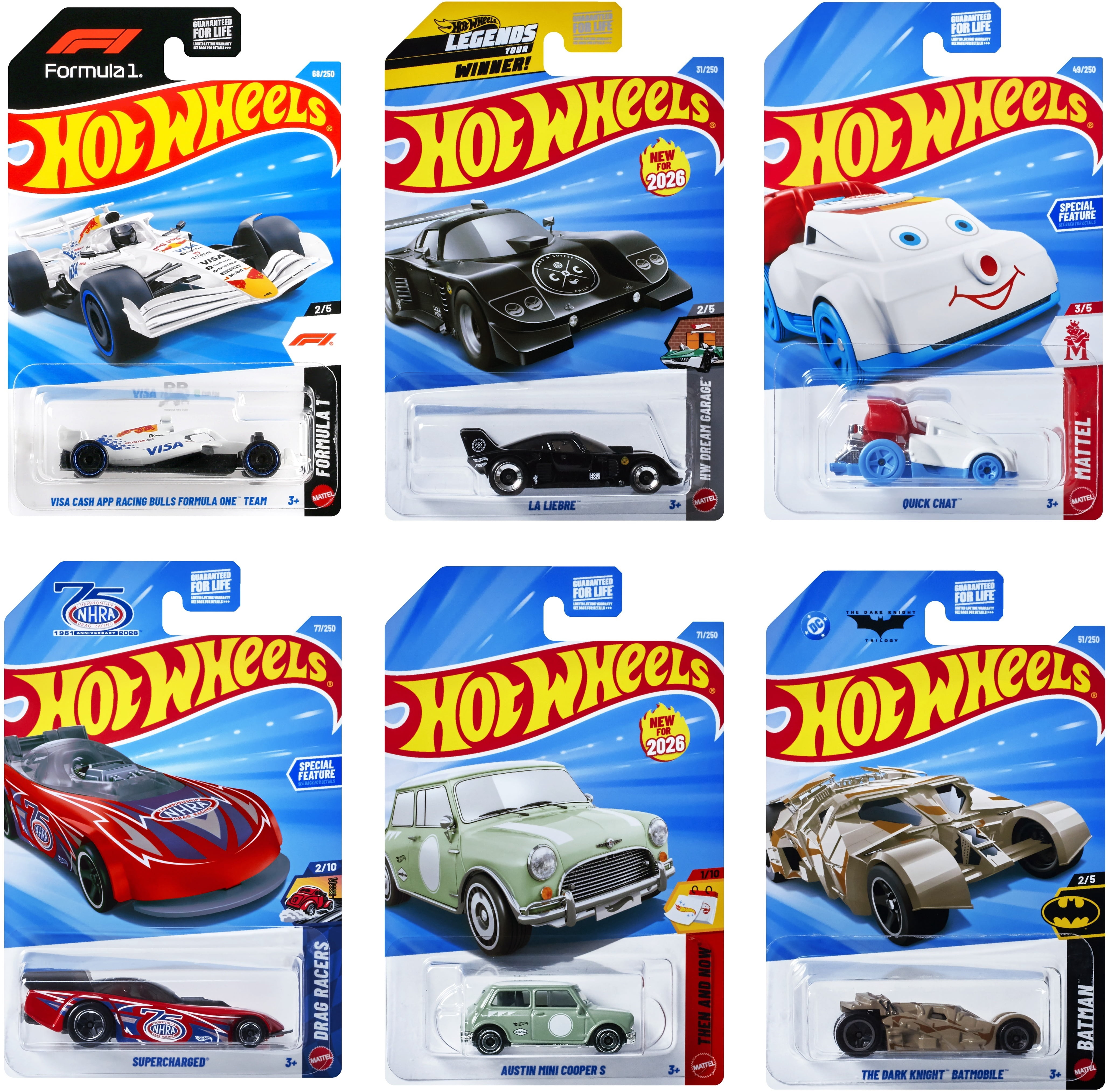 Hot Wheels Basic 1:64 Car 72-Piece D Assortment