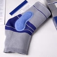 thumbnail image 3 of 1PCS Ankle Brace Compression Support Sleeve Guard with Stabilizing Gel Pads for Ankle Achilles Tendonitis Plantar Fasciitis Pain, 3 of 5
