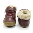 thumbnail image 6 of Old Soles Toddlers Flake Quilt Leather Sneaker, Burgundy,4 M US, 6 of 7
