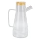 thumbnail image 1 of Dispensador De Vinagre De Vidrio Con Ergonómico, Botella De Aceite De Vidrio De Borosilicato Alto, A Prueba De Polvo, Escala Transparente, Para Cocina, 1 of 7