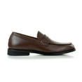 thumbnail image 2 of Ferro Aldo Douglas MFA19700 Moc-Toe Penny Loafers for Men, in Doppio, Men's Size 8, 2 of 8