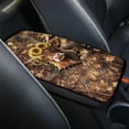 thumbnail image 3 of Renewold Car Center Console Cover for Men Women Novelty Car Armrest Cushion Vehicle Interior Accessories Protector, Highland Cow Camo Hunting Forest, 3 of 6