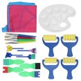 thumbnail image 3 of Herramientas de pintura con esponja pincel de dibujo seguro y fácil de agarrar para niños para hacer proyectos de manualidades DIY para pintar para niños ANGGREK Otros, 3 of 8