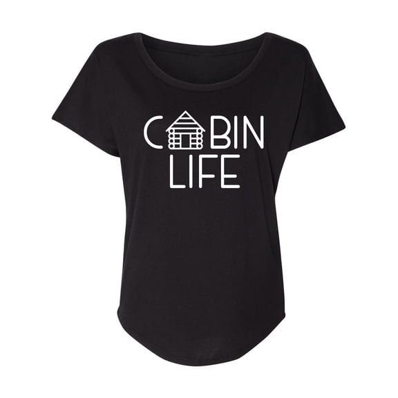 Cabin Life Womens Dolman Tee
