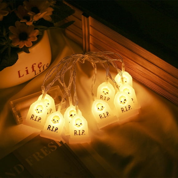 Luz LED de Halloween Colco linterna espeluznante impermeable 2m 10 Luz