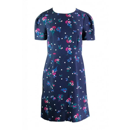Draper James Dresses - Multi Womens Polka Dot Floral A-Line Dress 8 ...