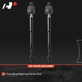 thumbnail image 3 of A-Premium 2 x Front Inner Tie Rod Ends, Compatible with Chevrolet Spark 2013-2015, Spark EV 2014-2016, 3 of 5