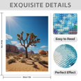 thumbnail image 3 of Diamond Art Kit for Adults, Desert Landscape Sunlit Serenity Diamond Painting for Adults Beginners, 5D DIY Diamond Art Painting Kits, Colorful Diamond Painting Craft for Home Decor 12x16, 3 of 7