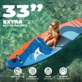 thumbnail image 3 of Quashley Inflatable Paddle Board 10'6" x 33" Wide SUP with Paddle, Pump, Backpack & Leash, 3 of 8