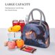 thumbnail image 5 of Fotbe Winter Fire Dragon Bolsa de Almuerzo con Estampado, Lonchera Aislada, Contenedor de Comida Reutilizable Tipo Cooler a Prueba de Fugas, 5 of 6