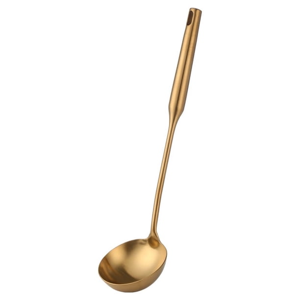 Espátula de acero inoxidable para cocina, cuchara para olla caliente, cuchara para sopa, cuchara creativa para cocinar, juego de pala, utensilios de cocina de acero inoxidable