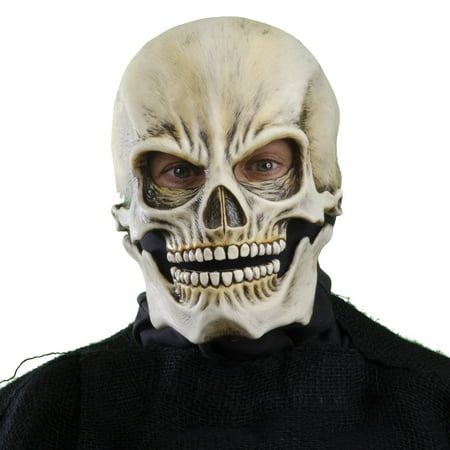 Zagone Studios Classic Sock Skull Latex Halloween Adult Costume Mask (one size)