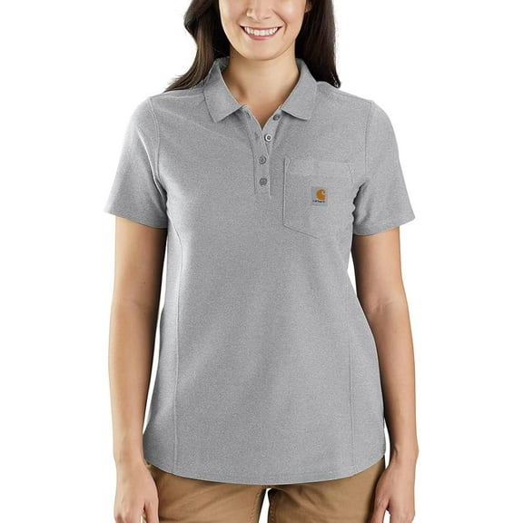 Carhartt Women's 104229 Women's Contractor's Work Pocket Polo, 3X (24W-26W)