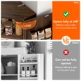 thumbnail image 4 of ANPOO 68" Tall Corner Storage Cabinet with 6 Side Door Shelves and Adjustable Shelves, 5 Tier Farmhouse Pantry Cabinet for Bathroom, Living Room, Kitchen,Brown, 4 of 8