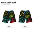 thumbnail image 2 of PAYOHTO Colorful Silhouettes Joystick Boys Swim Trunks Quick Dry Beach Boardshorts for Teen Boys Bathing Suit Swimwear for Boys, 2 of 7