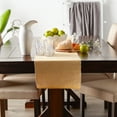 thumbnail image 3 of DII Eco-Friendly Chambray Fine Ribbed Table Runner 13x72 inches, 3 of 4