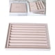 thumbnail image 4 of Organizador de Bandejas de Joyería Yinane de Terciopelo Beige, Exhibición Y Almacenamiento, Caja de Pendientes de Fieltro, Soporte de Anillo de Terciopelo, Estilo 05, 4 of 8