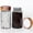Grey19.6oz*2, variant on 6 Pcs Small Glass Spice Jars with Label,High Sealing Threaded Mouth,with Black Printed Spice Labels - 8.79oz /260ml*6,Empty Cylinder Spices Bottles,Storage Jars with Airtight Screw Lids