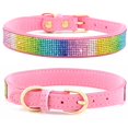 thumbnail image 3 of Collier pour Animaux avec Strass Collier Ajustable pour Chien Collier pour Chats Chiens, 3 of 10