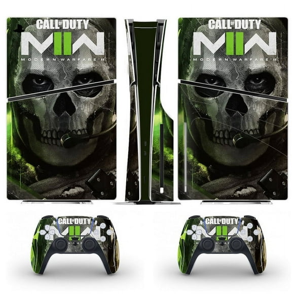 Playstation 5 Slim Ps5 Slim COD Modern Warfare Skin Decal And Controller Stickers Set, Scratch-resistant (Disk)