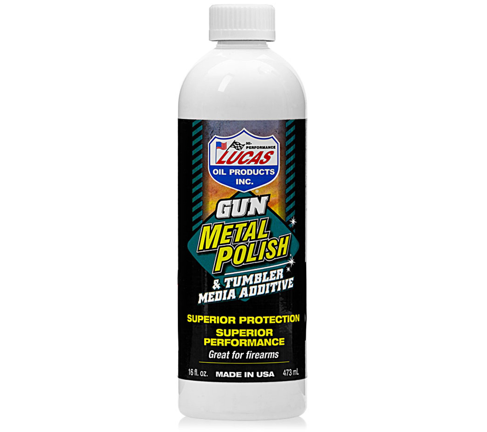 Lucas Oil 16oz Bottle Gun Metal Polish 10880