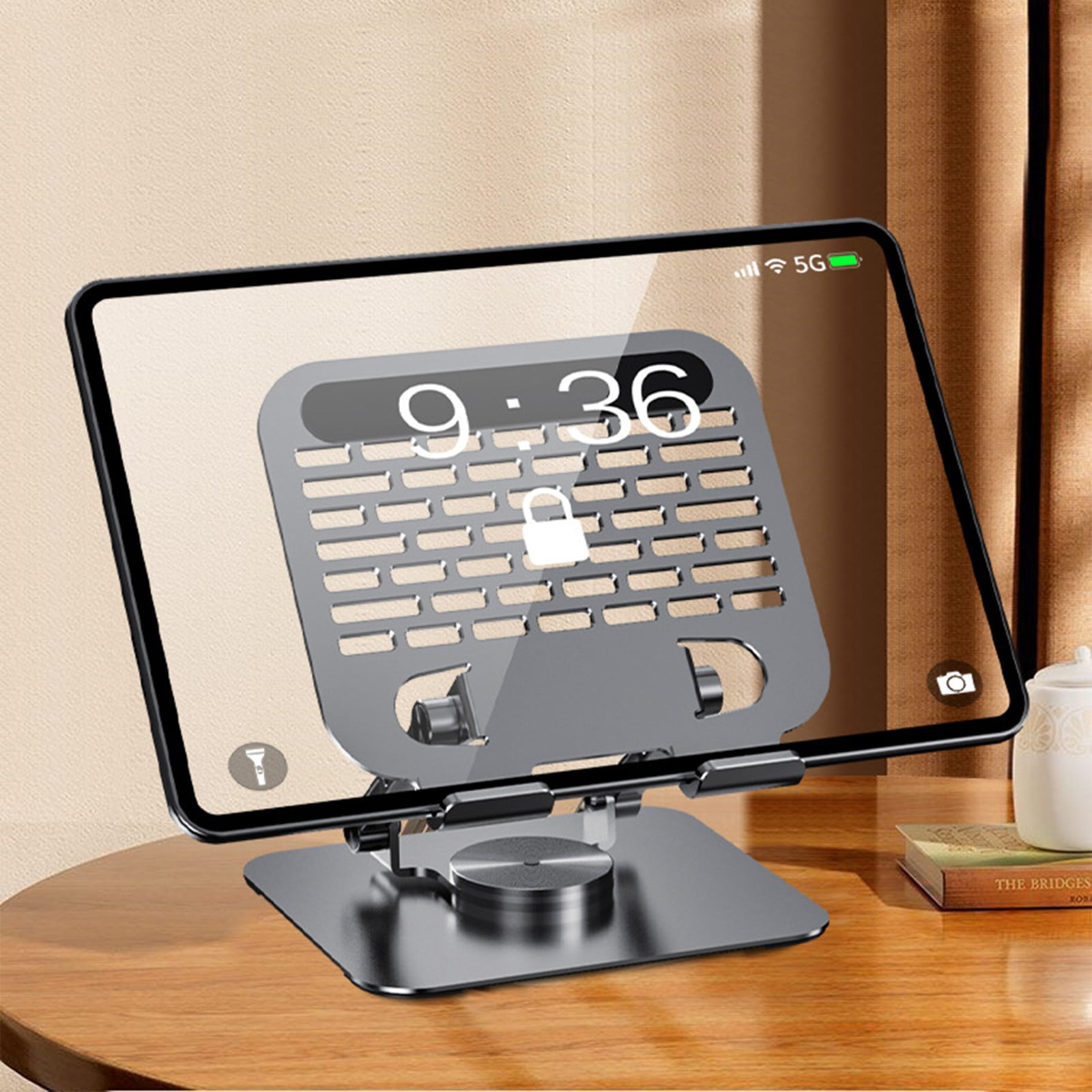 Adjustable Laptop Stand for Desk Metal Foldable Laptop Stand Portable Holder Mount Cooling Computer Notebook
