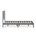 thumbnail image 5 of Farmhouse Solid Wood Platform Bed in Queen - Ultimate Grey, 5 of 10