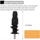 thumbnail image 3 of 8006 Piezas de Repuesto para Exprimidor Propulsor Compatible con Barrena para 8003, 8004, 8005, 8007, 8008, MM900HDS, 3 of 5