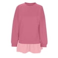 thumbnail image 4 of Clearance Sale Hoodie Sweatshirts Fall Sweatshirts for Women 2024 Womens Hoodies Pullover Graphic Cotton Sweaters for Women Plus Size Lightweight Sweatshirts for Women Full Zip, 4 of 6