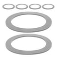 thumbnail image 4 of WEUVEB 6Pcs Rubber Sealing Ring White Blender Gasket Parts For Café Home Use, 4 of 8