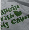 thumbnail image 5 of Hanging With Cousin Family Love Toddler Boy Girl T Shirt Infant Toddler Brisco Brands 6M, 5 of 6