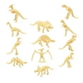 thumbnail image 4 of OUSITAID 12pcs Lifelike Dinosaurs Skeleton Models  Dinosaurs Ornaments (Random Style), 4 of 6