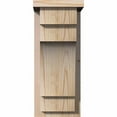 thumbnail image 2 of 7 1/2"W x 10"D x 18"H Mediterranean Smooth Corbel w/Backplate, Douglas Fir, 2 of 9