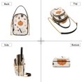 thumbnail image 3 of FORMRS Crossbody Bag for Women Quilted Travel Shoulder Cell Phone Purse with Chain Strap Handbag, Hand Drawn Pumpkin, 3 of 7