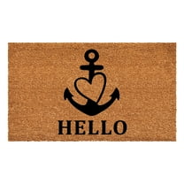 Calloway Mills 108613672 Anchor Hello Doormat, 36" x 72"