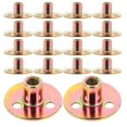 thumbnail image 1 of Mobutofu 20Pcs Multiple Grip Riveter Nuts for DIY Projects and Furniture Use, 1 of 7