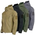 thumbnail image 1 of Waterproof Winter Mens Outdoor Jacket Tactical Coat Soft Shell Military Jackets, 1 of 5