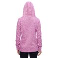 thumbnail image 3 of J America Ladies' Cosmic Contrast Fleece Hood - JA8616, 3 of 4