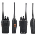 thumbnail image 2 of Radios de comunicación de largo alcance, radios Walkie Talkie recargables con cargador multibanda de seis vías, resistentes, comerciales, de fábrica, todoterreno (paquete de 4), 2 of 5