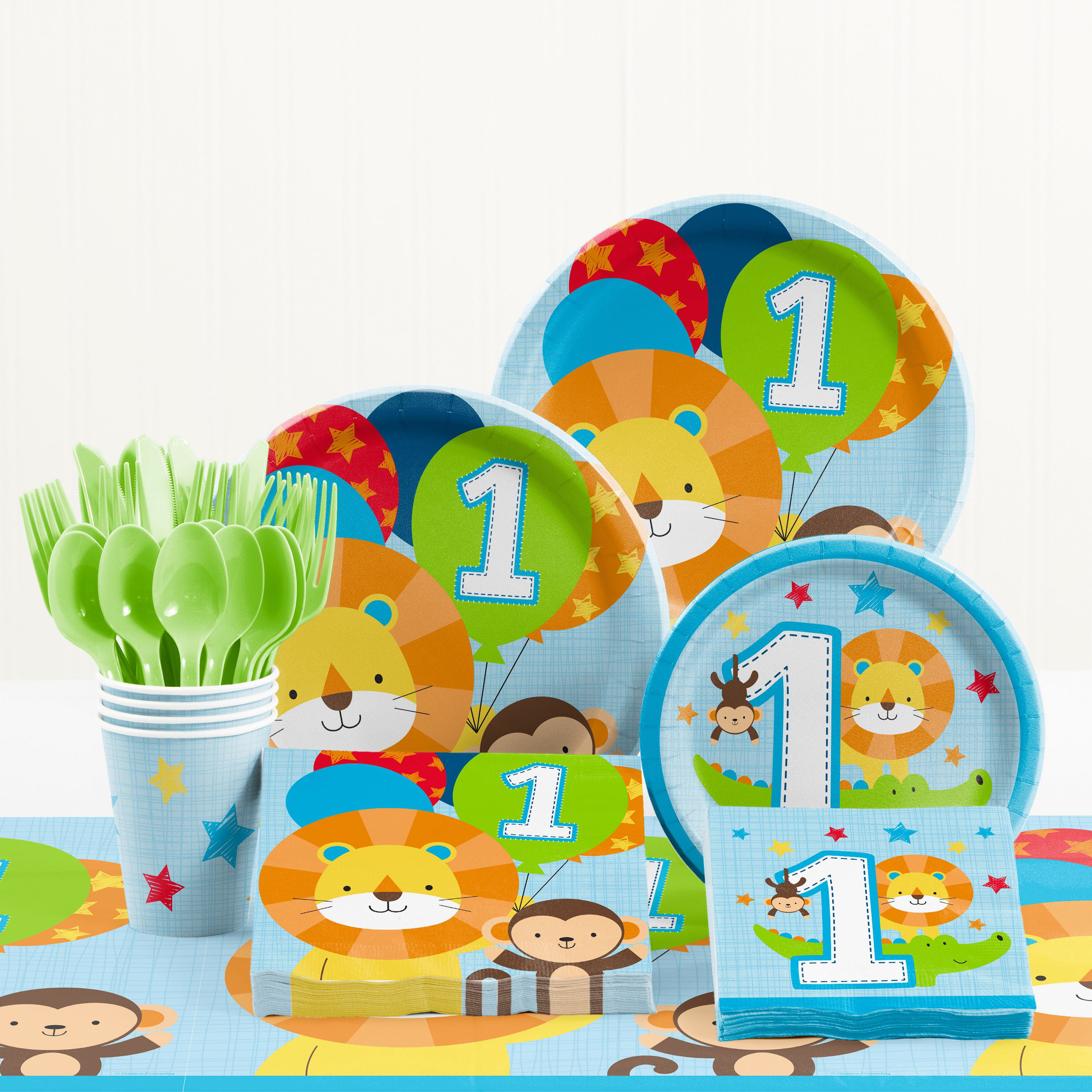 Blues Clues 1st Birthday Party Supplies Birthday Dessert Cake Plates Serves 16 Guests