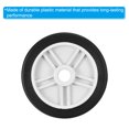 thumbnail image 5 of Uxcell 4.7" 2 Pack Universal Air Compressor Wheel with 0.7" Dia. Hole, 5 of 6