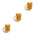 thumbnail image 3 of Becaristey Compact And Versatile Shoulder Bags Wide Application Women Handbags Small Bag yellow 3Set, 3 of 6