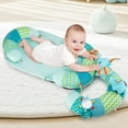 thumbnail image 2 of 3-in-1 Portable Baby Tummy Time Pillow & Seated Support Playmat with Detachable Sensory Toys for Newborns Infants, 2 of 7