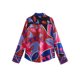thumbnail image 2 of Camisa estampada para mujer Camisas casuales de manga larga con botones para vacaciones MABOTO Jerseys de mujer, 2 of 6