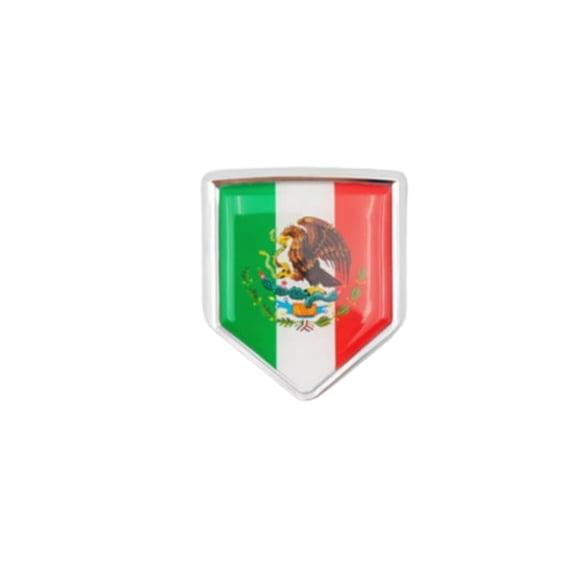 Ysmzzmsy Country Flag 3D Emblem Sticker, 1.85x2.36in, Automotive Decal for Cars, Motorcycles, Helmets
