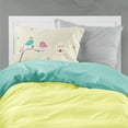 thumbnail image 2 of Christmas Presents between Friends Great Pyrenees Fabric Standard Pillowcase, 2 of 2