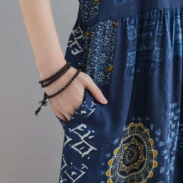 Sexy deep v collar embroidery clearance floral printed fishtail maxi dress