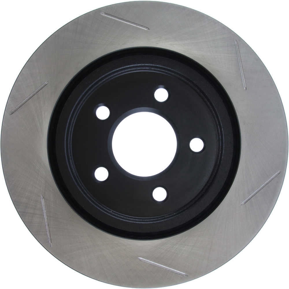 StopTech Power Slot 05-10 Mustang V6/4.0L / GT V8-4.6L Rear Right CRYO Rotor Fits select: 2005-2014 FORD MUSTANG