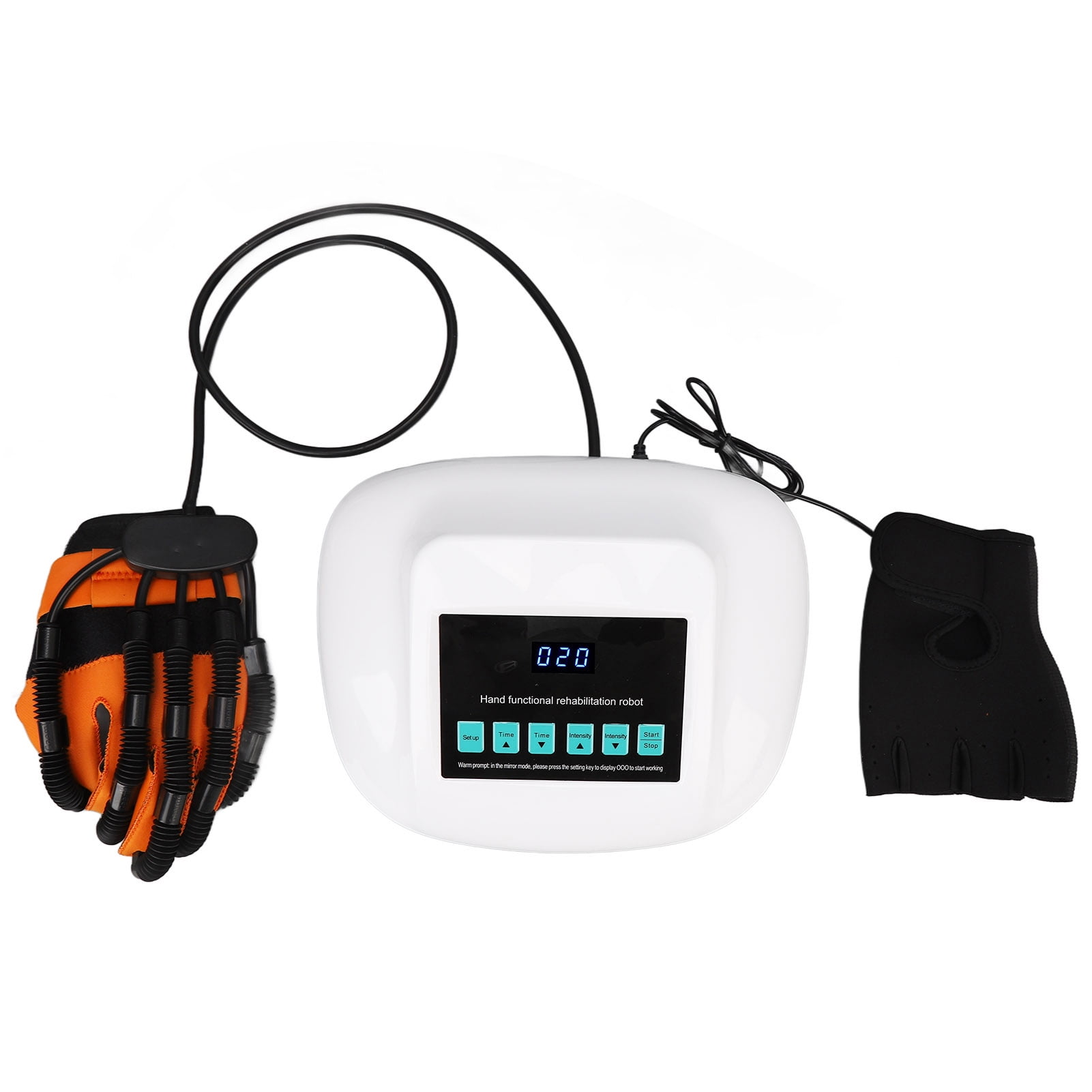 Finger Rehabilitation Trainer, Right Hand Low Noise Left Mirror Glove