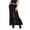 Black, variant on Forever 21 Women’s Lace Maxi Skirt with Tiered Hem Mid Rise Fit Elegant Casual Style, XS-XL